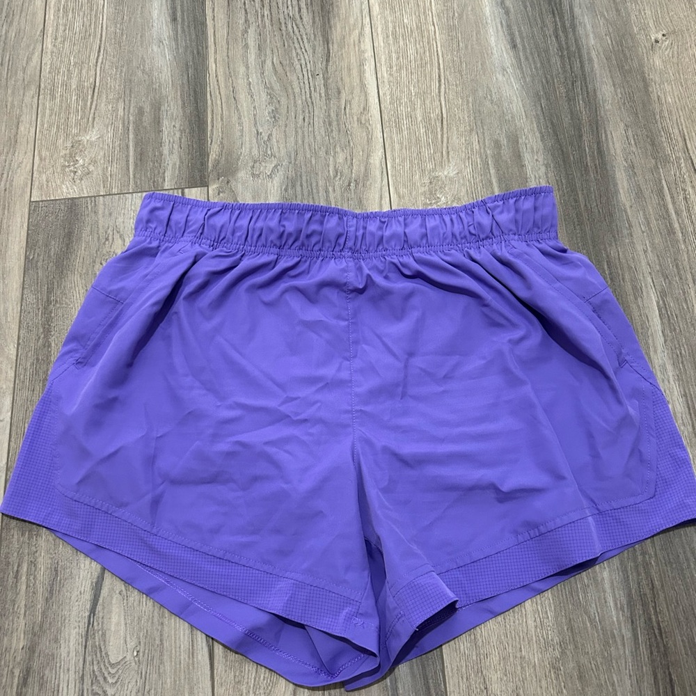 Athletic Works Women's Purple Shorts